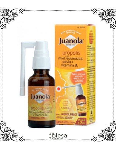 Angelini juanolas con própolis spray bucal 30 ml