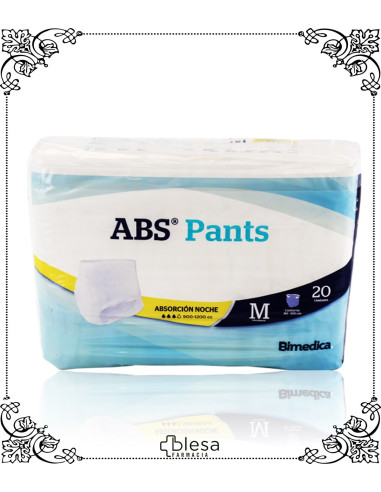 Bimédica absorbente de orina pants noche talla mediana 80 unidades