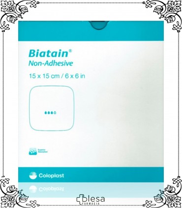 Coloplast biatain no adhesivo 15x15 cm ref. 3413 3 unidades