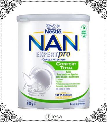 Nestlè Nan confort total 800 gr