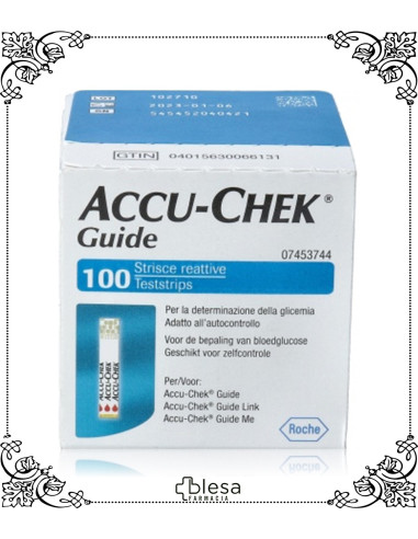 Roche accuchek guide 100 tiras