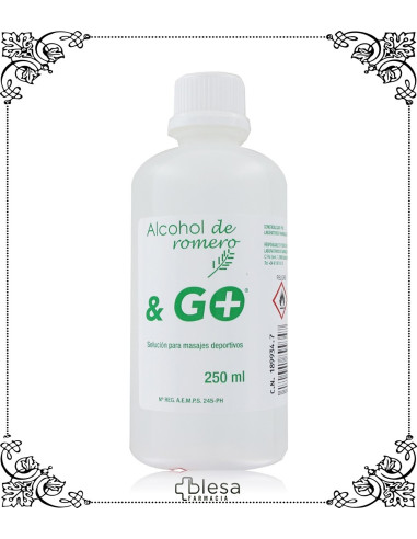 Pharma & Go alcohol de romero 250 ml