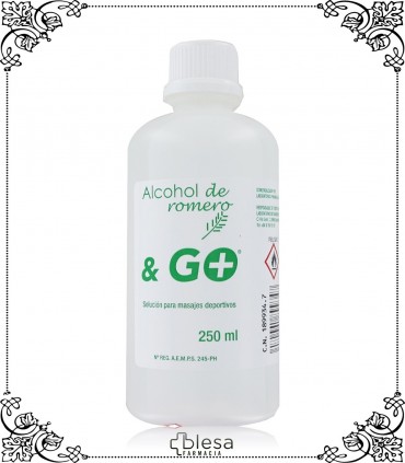 Pharma & Go alcohol de romero 250 ml