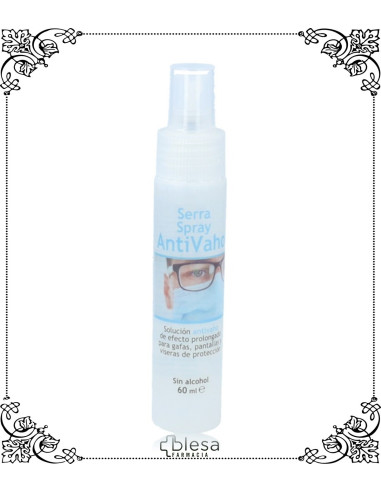 Serra antivaho gafa spray 60 ml