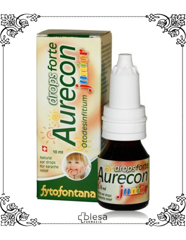 Fytofontana aurecon drops forte junior higiene de oído 10 ml