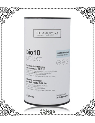 Bella Aurora Bio 10 protect antimanchas piel seca 30 ml