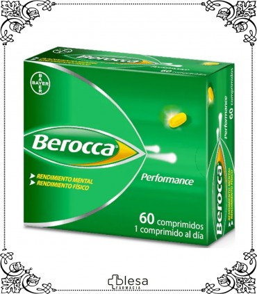 Bayer berocca performance 60 comprimidos