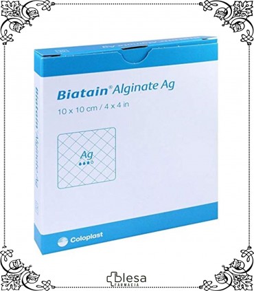 Coloplast biatain alginate 10x10 cm 3 unidades