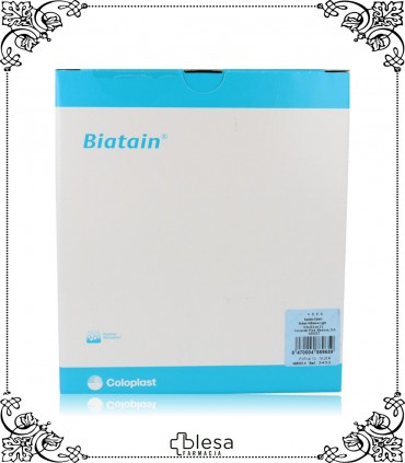 Coloplast biatain adhesiv light 12.5x12.5 cm 3 unidades