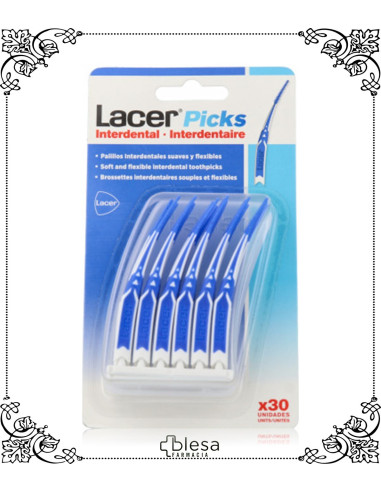 Lacer cepillo interdental picks 30 unidades