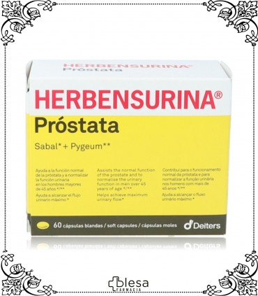 Deiters herbesurina próstata 60 cápsulas