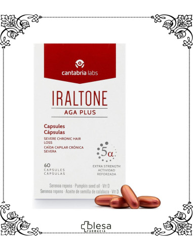 IFC iraltone AGA plus 60 cápsulas