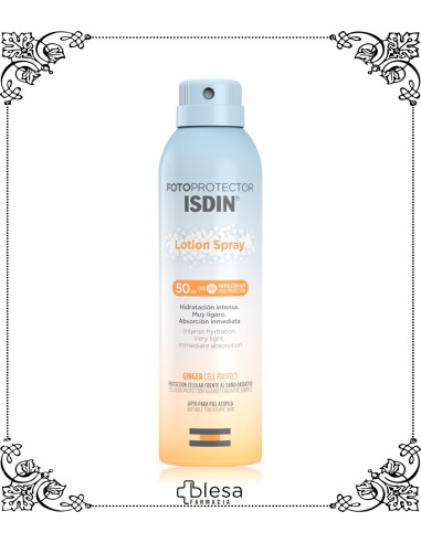 Isdin fotoprotector F50+ loción spray 250 ml