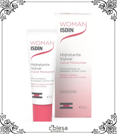 Isdin woman hidratante vulvar 50% de descuento en la 2ª unidad 30 gr