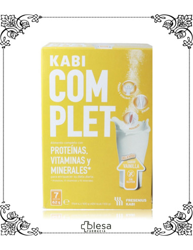 Fresenius kabi complet sabor vainilla 7 sobres