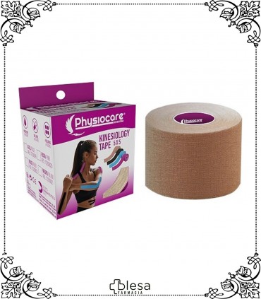 D.F.T. El Globo physiocare kinesiology tape color beig 5x5 cm