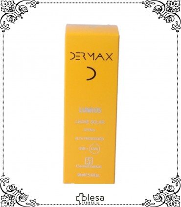 Dermax lumios SPF50+ leche solar 50 ml