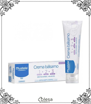 Expanscience mustela crema bálsamo 1-2-3 150 ml