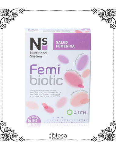 Cinfa NS femibiotic 30 cápsulas