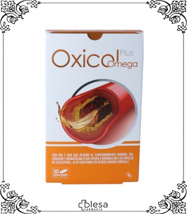 Actafarma oxicol plus omega 30 cápsulas