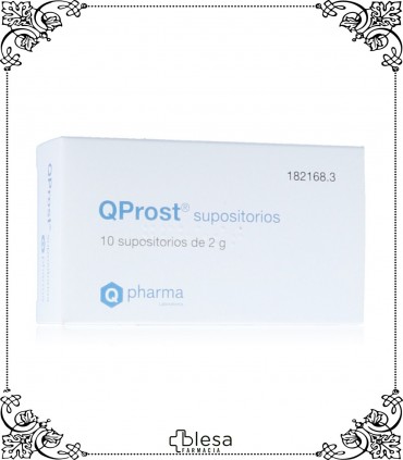 Q-Pharma qprost 10 supositorios