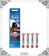 Procter & Gamble oral-b recambio cepillo eléctrico infantil Star War 4 unidades