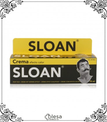 Sloan crema efecto calor 75 ml