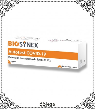 Biosynex test de antígenos nasal SARS-CoV-2 1 unidad