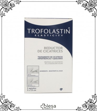Trofolastín: Parches de silicona para cicatrices, resultados visibles.