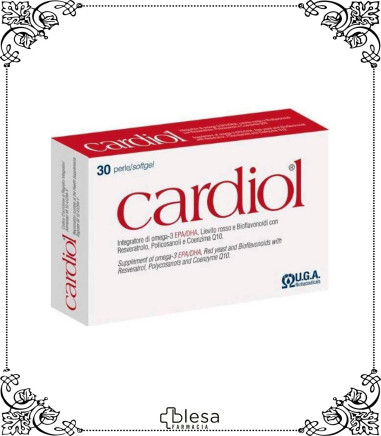 Nutraceuticals U.G.A. cardiol 30 perlas