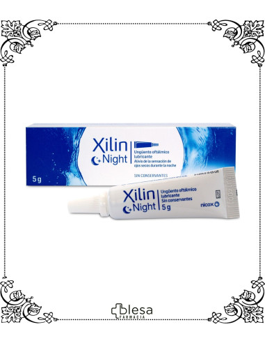 VISUfarma xilin night ojo seco ungüento 5 gr