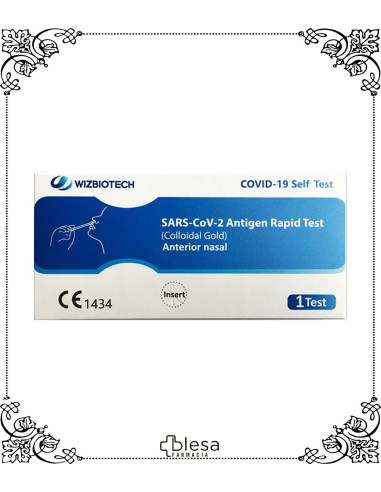 Wizbiotech test de antígenos nasal SARS CoV-2 1 unidad