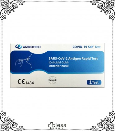 Wizbiotech test de antígenos nasal SARS CoV-2 1 unidad