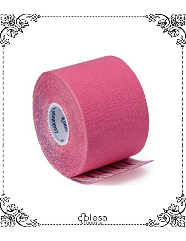 Neolastic tape venda elástica color rosa 5x5 cm