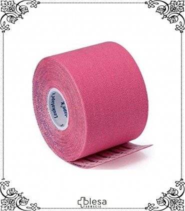 Neolastic tape venda elástica color rosa 5x5 cm