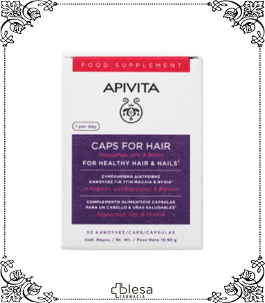 Apivita hairloss 30 cápsulas