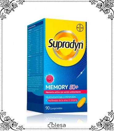 Bayer supradyn memory 50+ 90 comprimidos