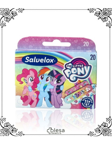 Orkla Cederroth salvelox My little pony 3 tamaños 20 tiritas