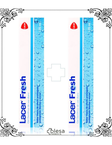 Lacer lacerfresh gel 2x125 ml