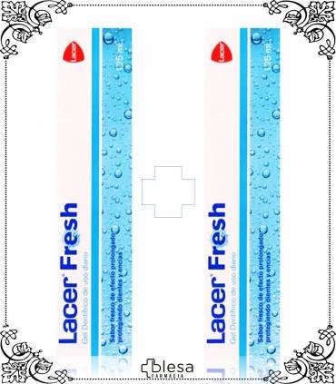 Lacer lacerfresh gel 2x125 ml