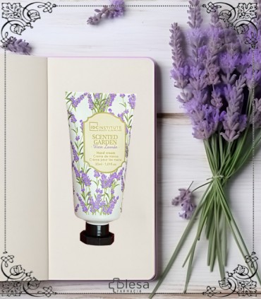 IDC Institute Flowers crema de manos 30 ml (Lavanda), suavidad con aroma relajante.