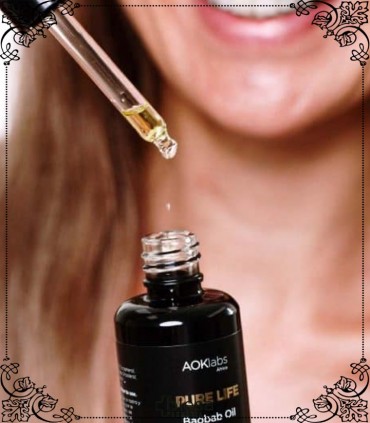 AOklabs Pure Life: 30 ml de serum de baobab para una piel radiante.