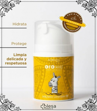 AOklabs Oro Kids: 50 ml de bálsamo limpiador para una piel infantil suave y limpia.