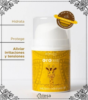 AOklabs Oro Kids: 50 ml de bálsamo hidratante para una piel suave y protegida.