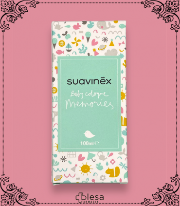 Fragancia delicada y fresca: Colonia infantil Baby Memories de Suavinex.