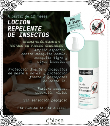 Diversión sin interrupciones: Spray repelente Suavinex, 100 ml de paz.