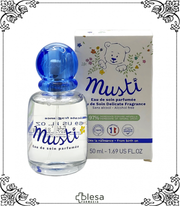 Perfume de encanto: Mustela Eau de Soin, 50 ml de frescura.