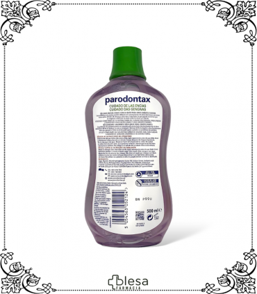 Refresca tu boca: Parodontax, 500 ml de sabor herbal para un aliento fresco.