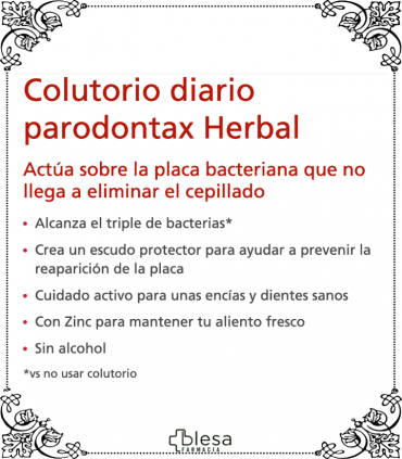 Sonrisa herbal: Parodontax, 500 ml para un cuidado dental diario revitalizante.