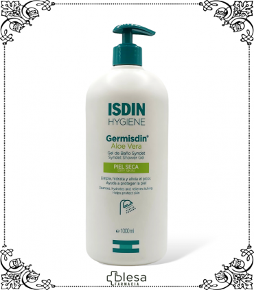 Isdin Germisdin Aloe Vera Gel de Baño 1.000 ml: ¡Limpieza suave y frescura natural!